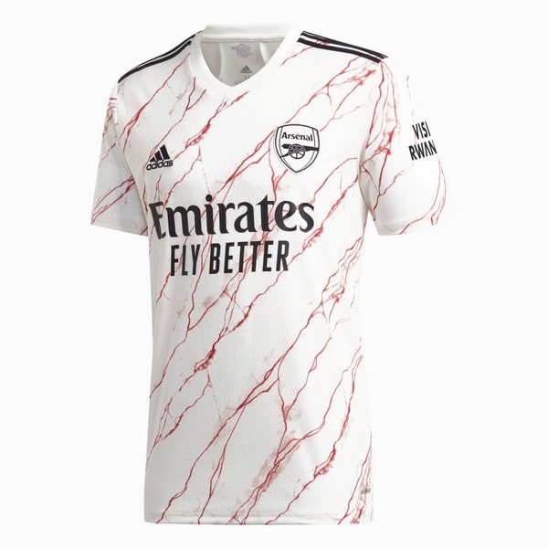 Trikot Arsenal Auswarts 2020-21 Weiß Fussballtrikots Günstig